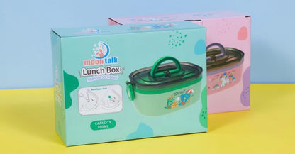 Lunch Box for School Kids | Unicorn Lunch Box with Spoon, Compartment Lunch Box, Tiffin Box for School, Lunch Box for Kids, Lunch Box Container, Lunch Box for Dry Foods (Unicorn)