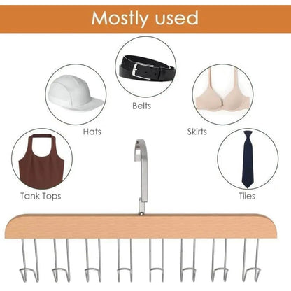 CAMIN Space Saving Bra and Tie Hanger Organizer, Compact Closet Storage Design, Durable Material (2)