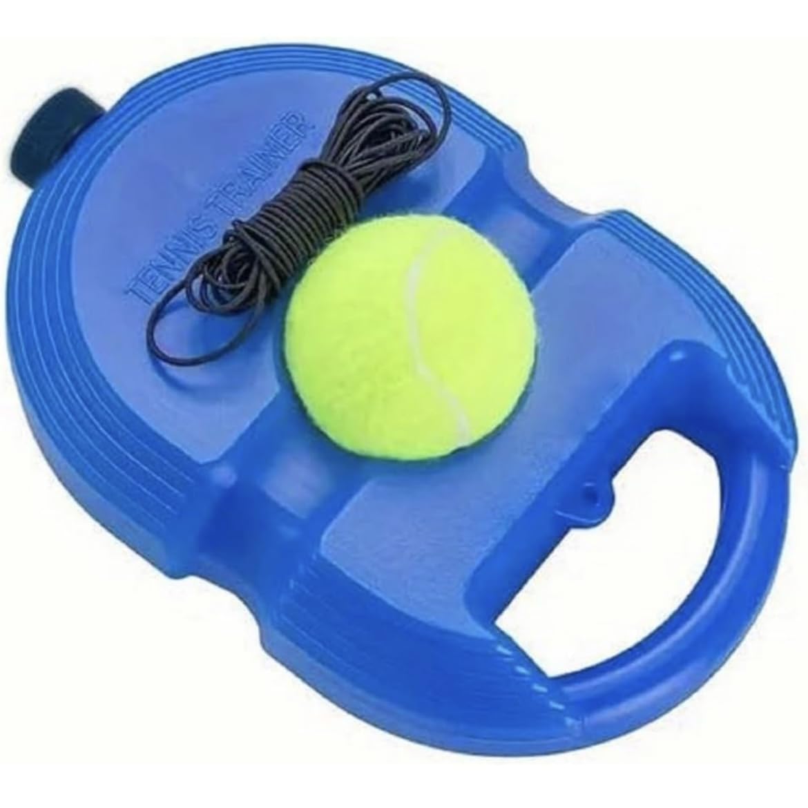 Camin Cricket Trainer Rebound Ball with String, Cricket Trainer Ball with Rope, Fill Sand or Water, Multicolor