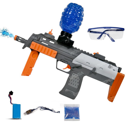 camin Electric Gel Blaster with 5000 Rounds Gel Blaster Rechargeable Battery Gun with Automatic Fast Fire - MP7 Gel Blaster