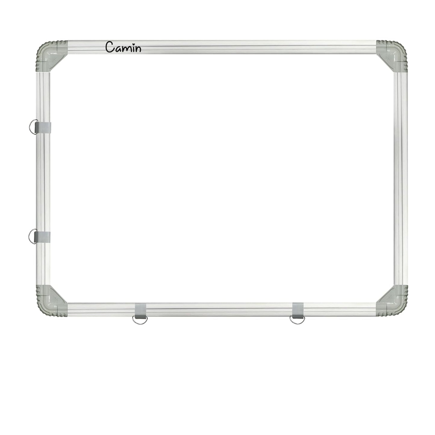 Whiteboard Non Magnetic 2x3 Feet Double Sided White Board and Chalk Board Both Side Writing Boards, one Side White Marker and Reverse Side Chalk Board Surface (2x3 feet)