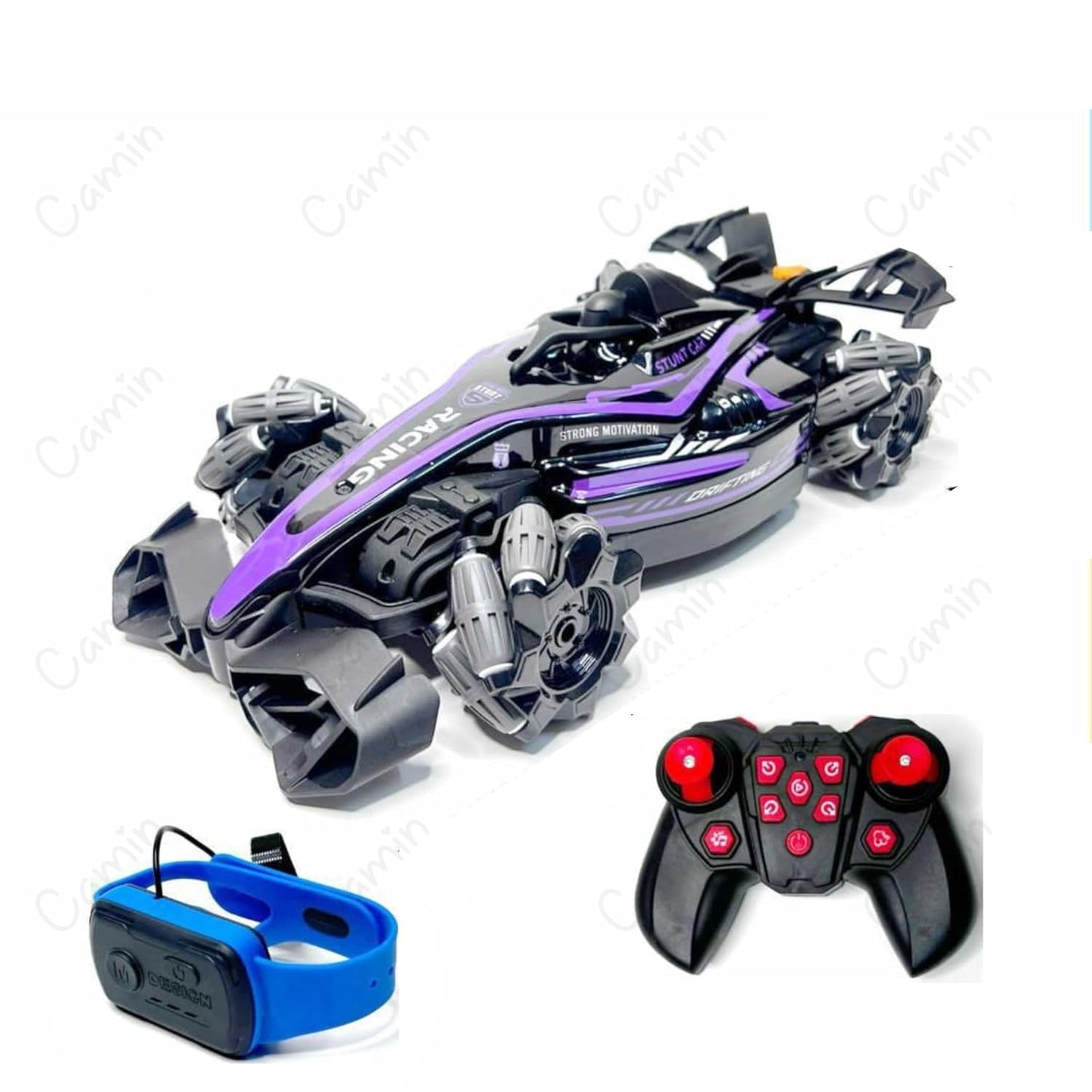 Camin 1:10 Scale R/C Rechargeable Formula 1 Winriders Drift Car, 16 Kmph, 4WD, Smoke Function, Pack of 1 Car