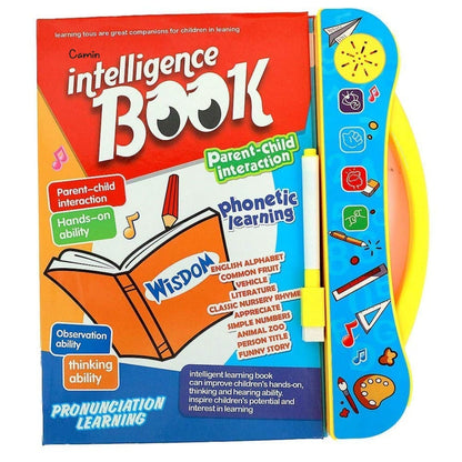 Intelligence Book E-Book Children Book -Musical English Educational Phonetic Learning Book in Study Book