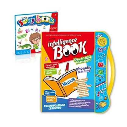 Intelligence Book E-Book Children Book -Musical English Educational Phonetic Learning Book in Study Book